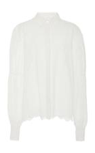 Sir The Label Amelie Broderie Anglaise Cotton Top