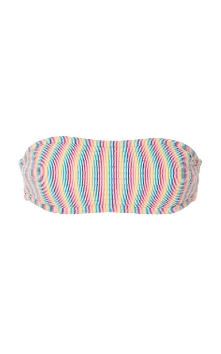 Onia Natalia Striped Bandeau Top