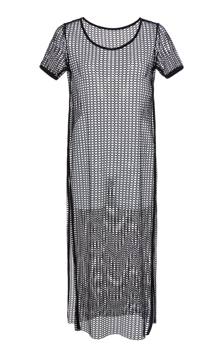 Jade Swim Views Honeycomb Mesh Tunic