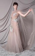 Moda Operandi Marco & Maria Crystal Asymmetrical Gown