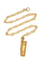 Alighieri The Molten Flask 24k Gold-plated Necklace