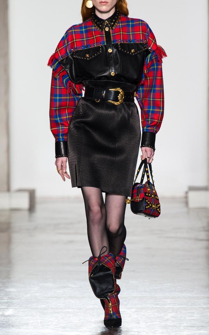 Versace Black Mini Skirt