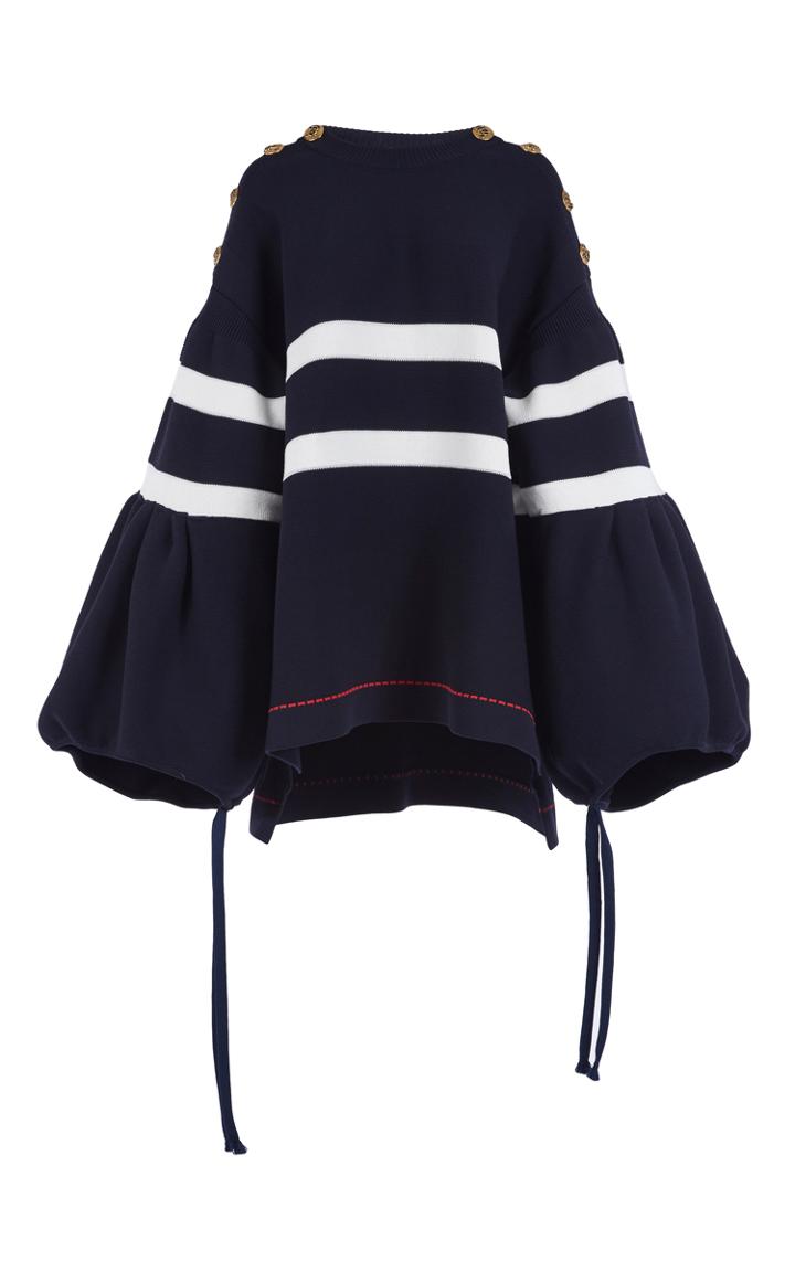 Sonia Rykiel Oversized Fisherman Ribbed Tunic