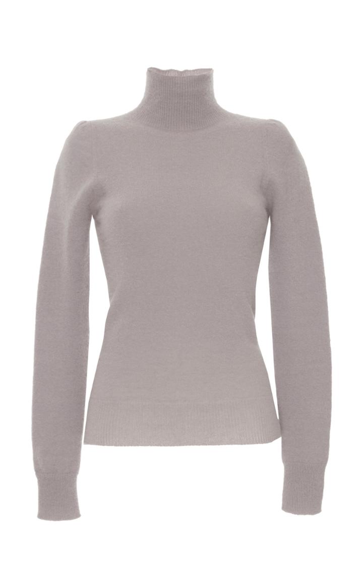 Blumarine Structured Turtleneck Sweater