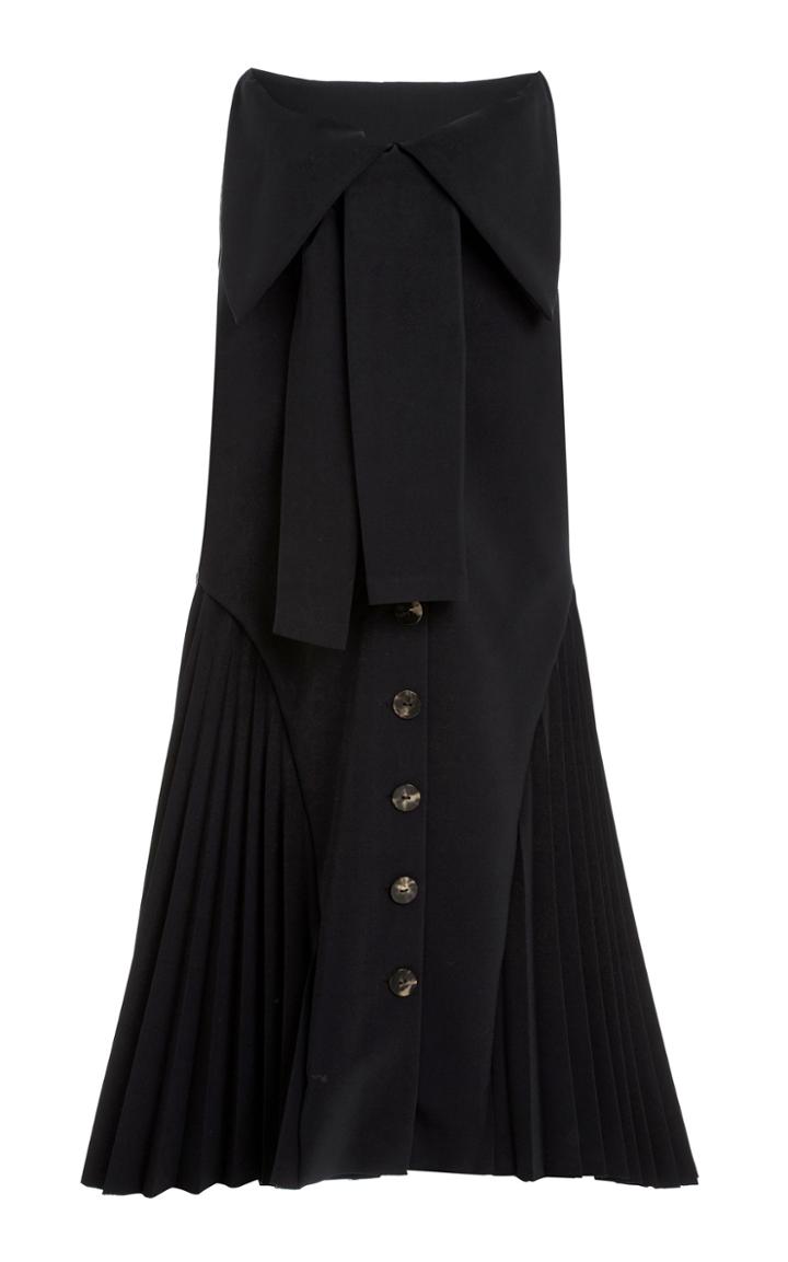 Moda Operandi A.w.a.k.e. Mode Bow-embellished Cady Skirt