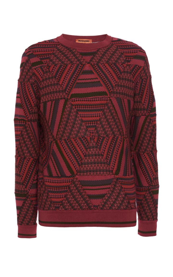 Missoni Patchwork Crewneck Sweater