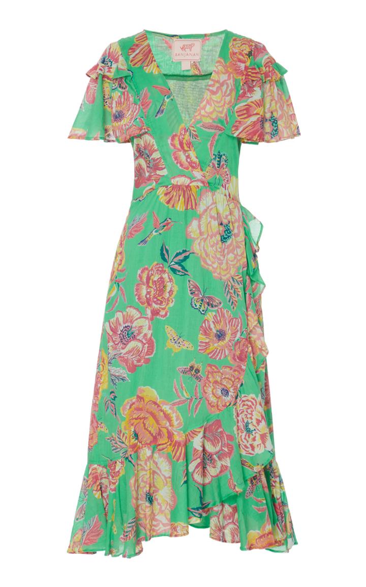 Moda Operandi Banjanan Monica Wrap Dress Size: M
