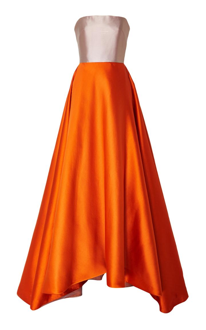 Bibhu Mohapatra Barathea Strapless Gown