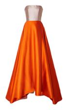 Bibhu Mohapatra Barathea Strapless Gown