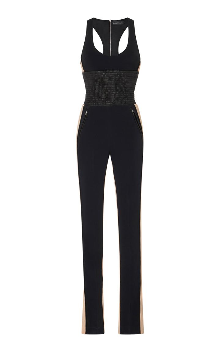 David Koma Elastic Waistband Jumpsuit