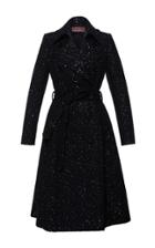 Lena Hoschek Sequin-embellished Boogie Nights Trench Coat