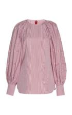 Martin Grant Cotton Poplin Balloon Sleeve Shirt