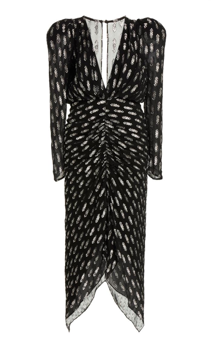 Moda Operandi Ronny Kobo Astrid Ruched Maxi Dress