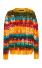 Moda Operandi The Elder Statesman Stripe Racing Cashmere Sweater Size: Xs