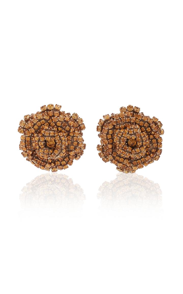 Rebecca De Ravenel Ava Floral Topaz Earrings