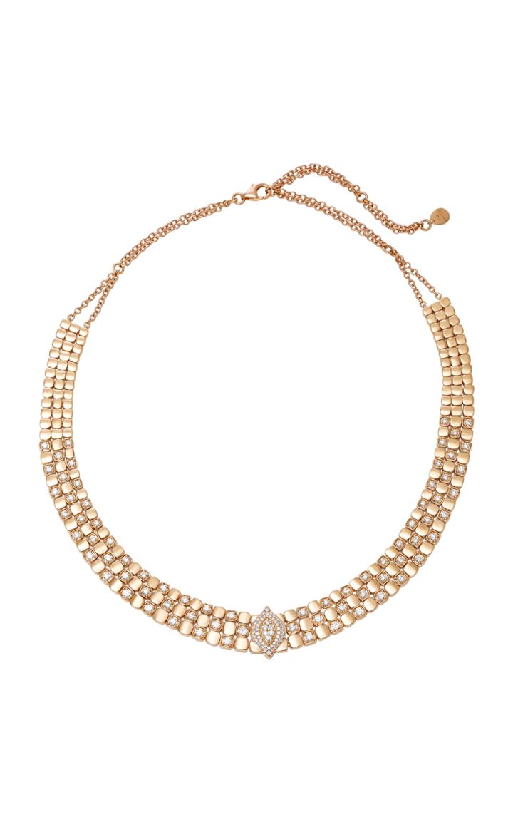 Sara Weinstock Isadora Cushion Rose Gold Statement Choker