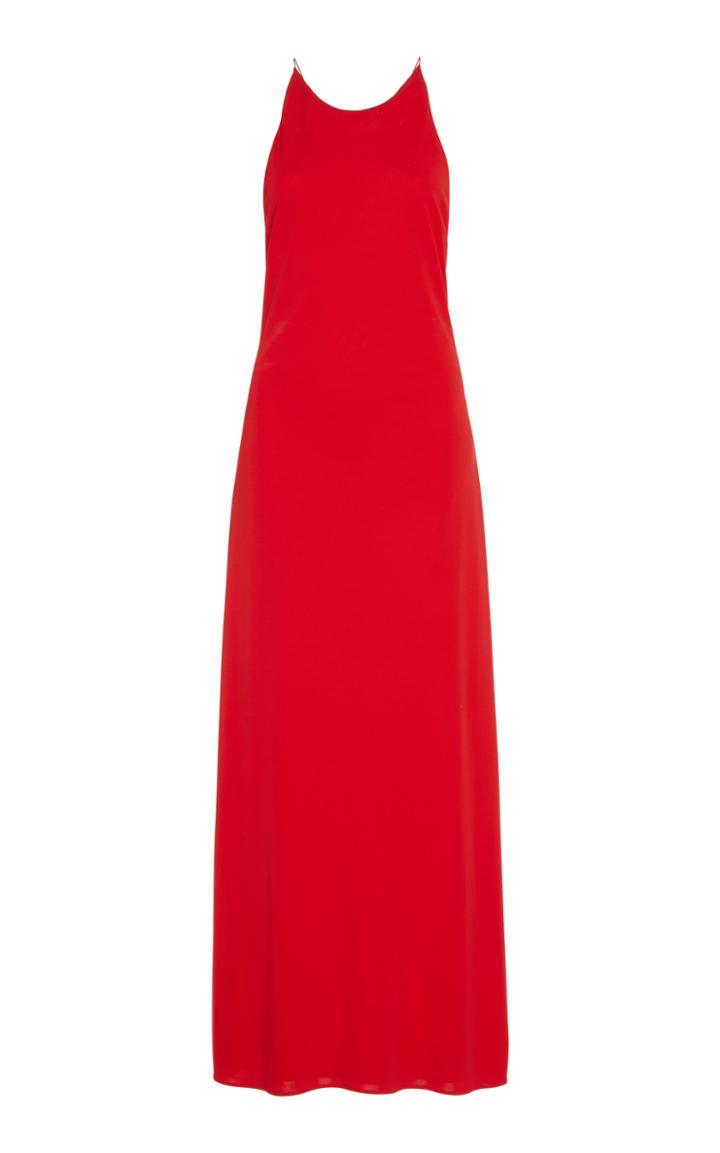 Rosetta Getty Crepe Midi Dress