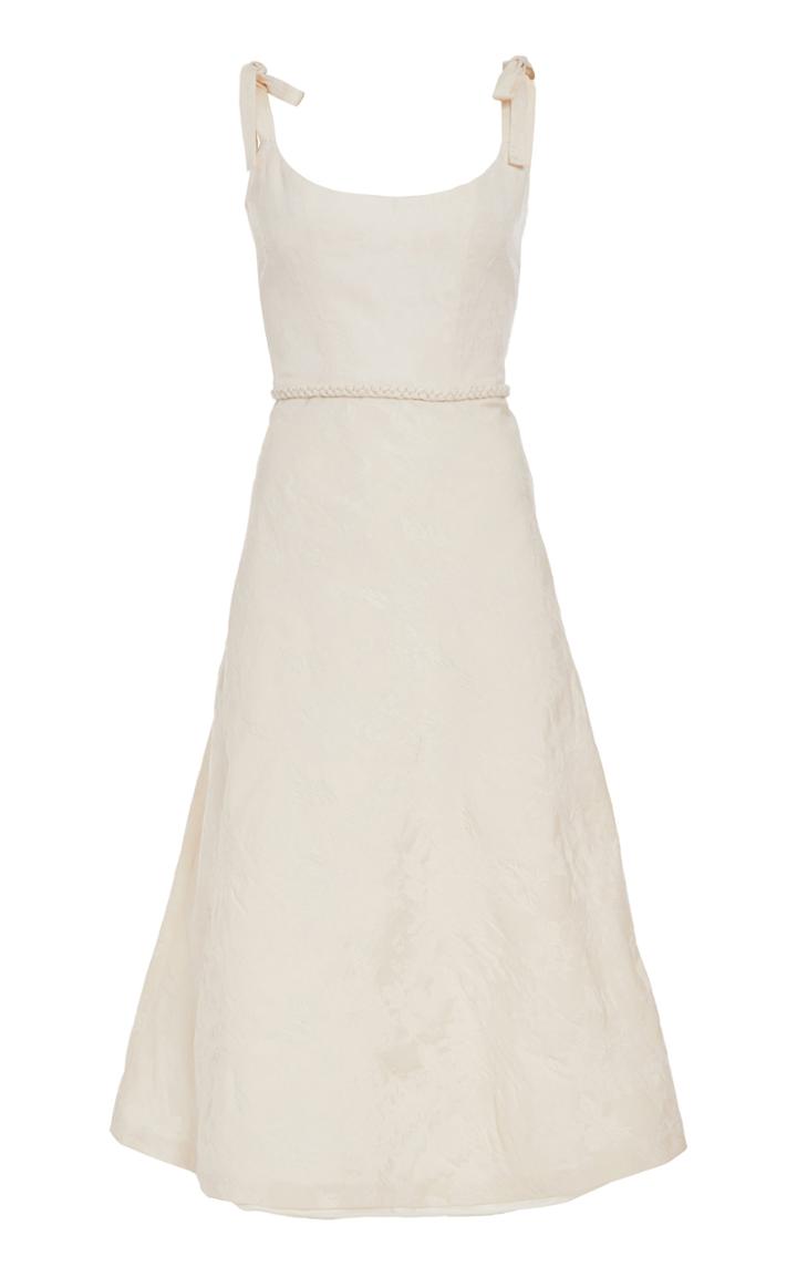 Moda Operandi Markarian Ornella Ivory Bias Corset Dress