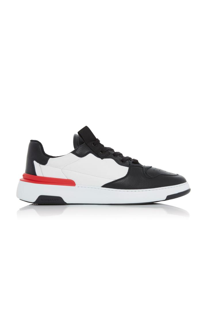 Givenchy Wing Leather Low-top Sneakers