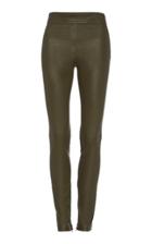 Helmut Lang Zip-detailed Leather Leggings