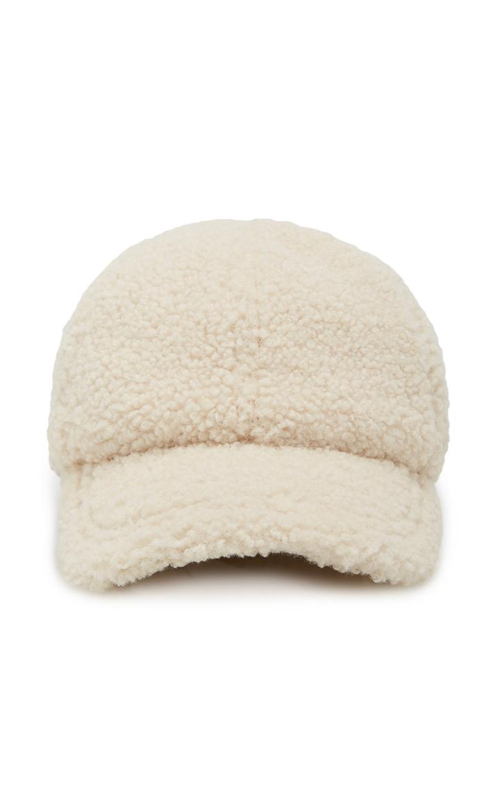 Avenue Dowling Faux Shearling Baseball Cap
