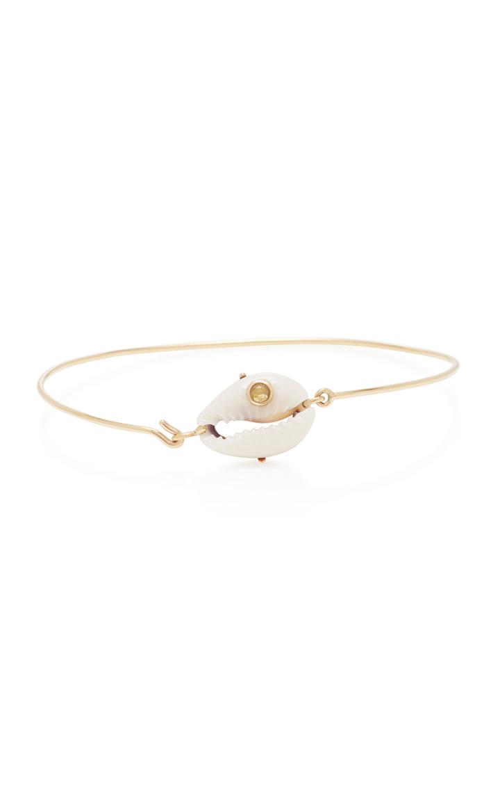 Pascale Monvoisin Cauri Opal Polki Bracelet