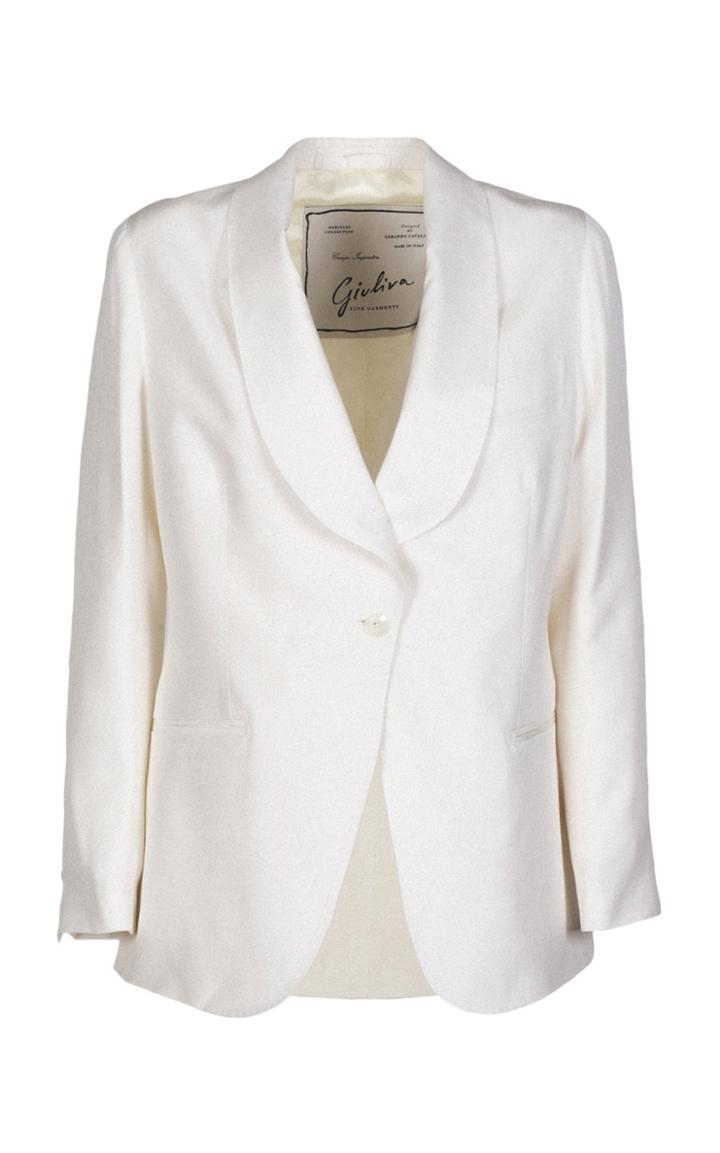 Giuliva Heritage Collection Shawl Collar Blazer