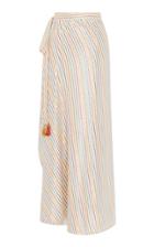 Miguelina Padma Reversible Stripe Maxi Skirt