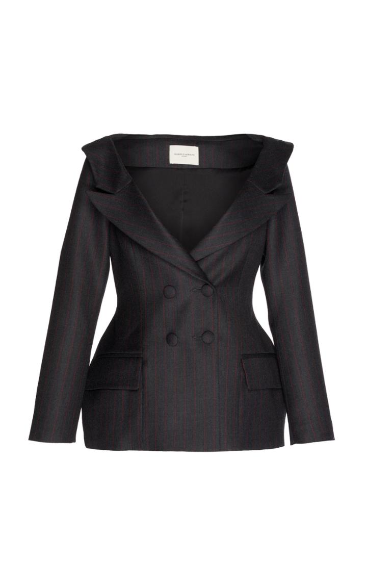 Giuseppe Di Morabito Pinstripe Panier Jacket