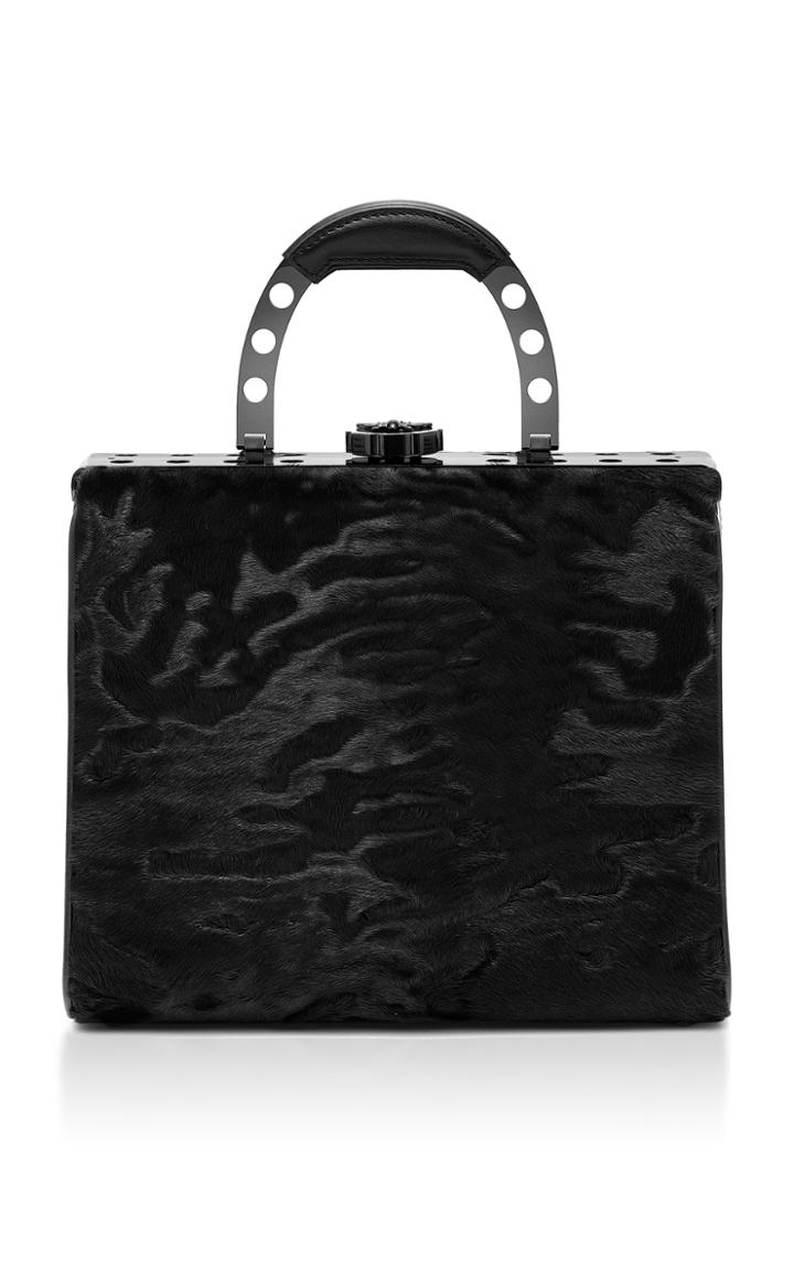 Bougeotte Titanium Best Secret Keeper Midi Purse In Black Swakara
