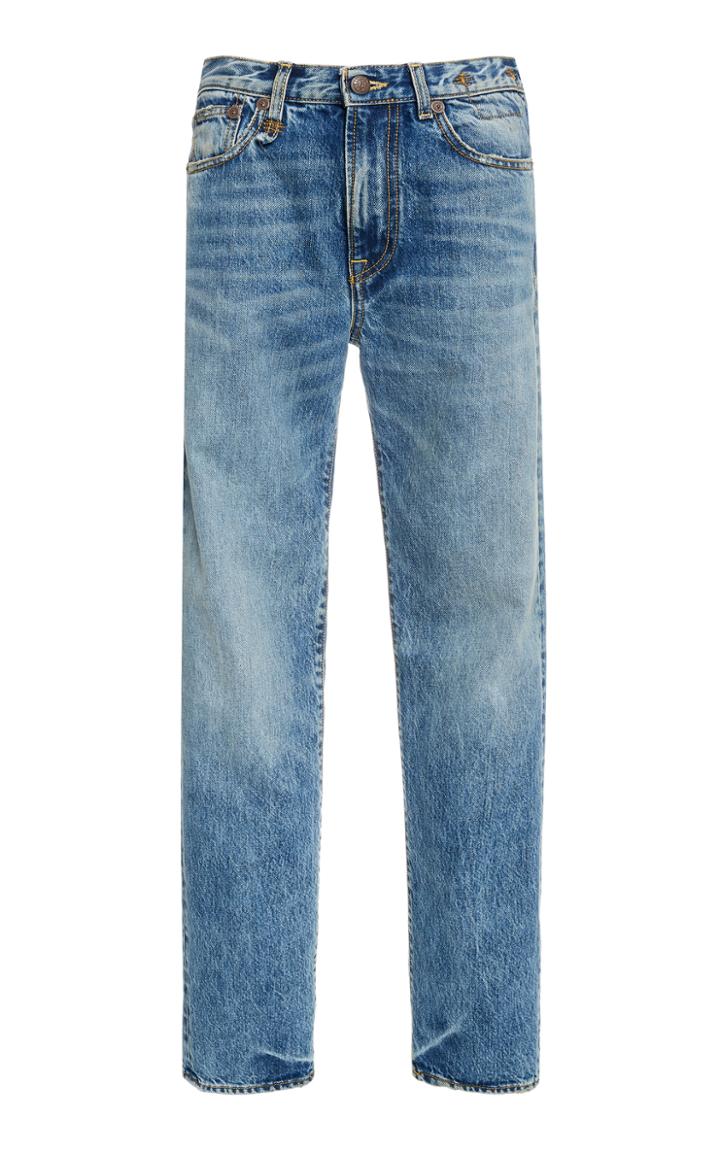 R13 Axl Rigid Mid-rise Slim-leg Jeans