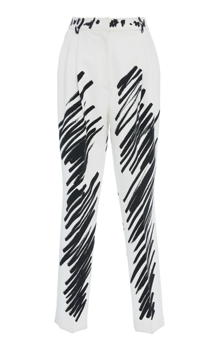 Moschino Tapered Crepe Pants
