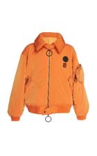 Off-white C/o Virgil Abloh Garment Dyed Bomber Jacket