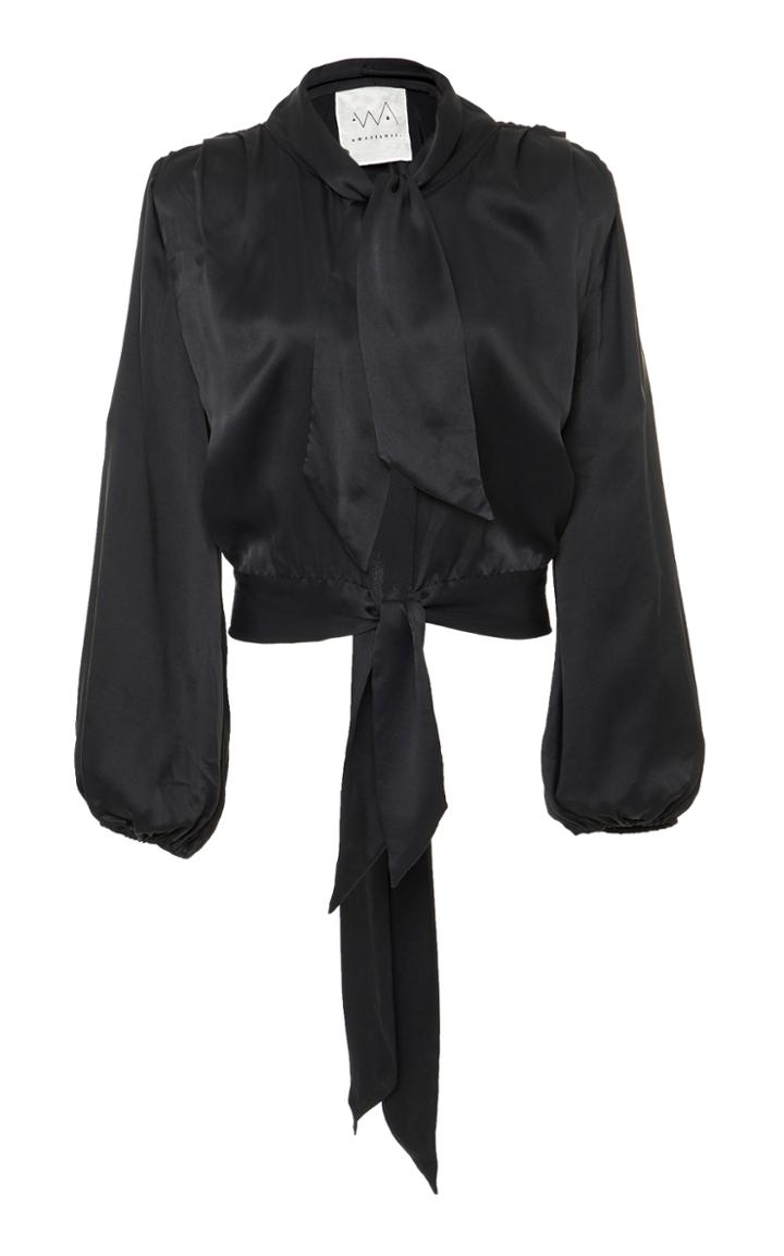 Awaveawake Three Tie Blouse