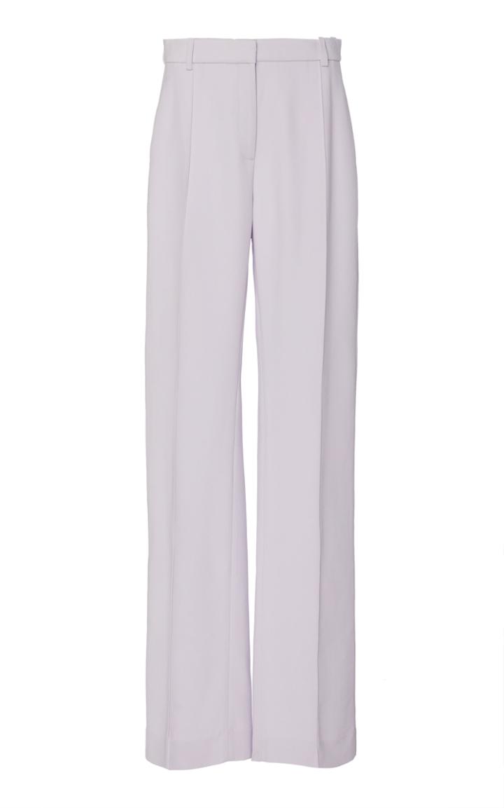 Moda Operandi Rosetta Getty Pintuck Straight Trouser Size: 0