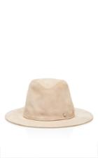 Maison Michel Enrico Evening Leather Hat
