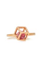 Yael Sonia Perpetual Motion Tourmaline 18k Rose Gold Ring