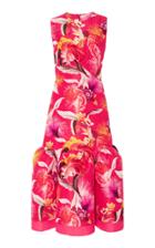 Mary Katrantzou Raven Printed Organza Midi Dress