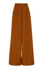 Moda Operandi Oscar De La Renta Moir Cotton-blend Wide-leg Pants Size: 0