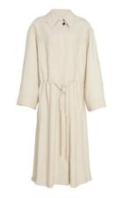 Tre By Natalie Ratabesi Roma Cotton-linen Blend Coat