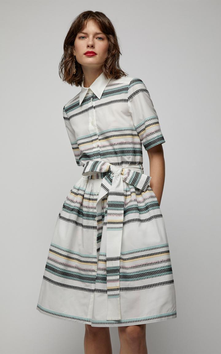 Carolina Herrera Collared Knee-length Dress