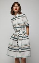 Carolina Herrera Collared Knee-length Dress