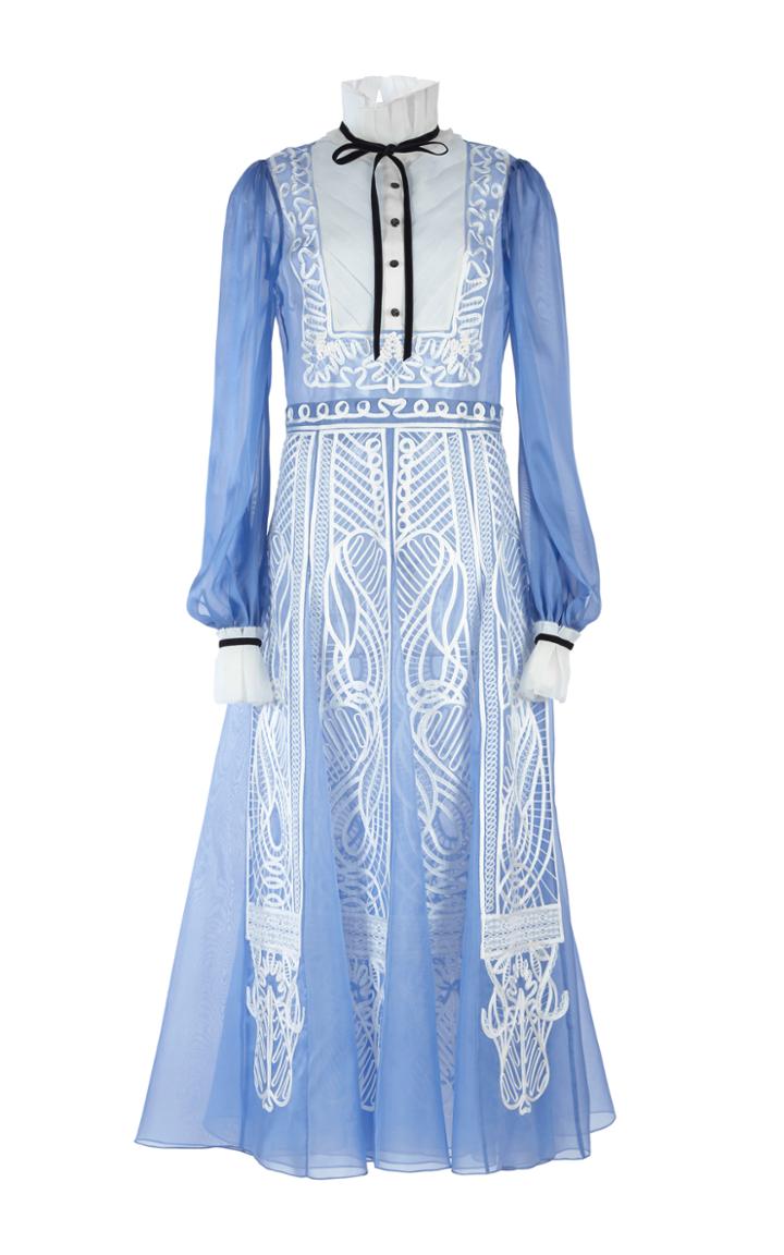 Temperley London Imperium Embroidered Dress