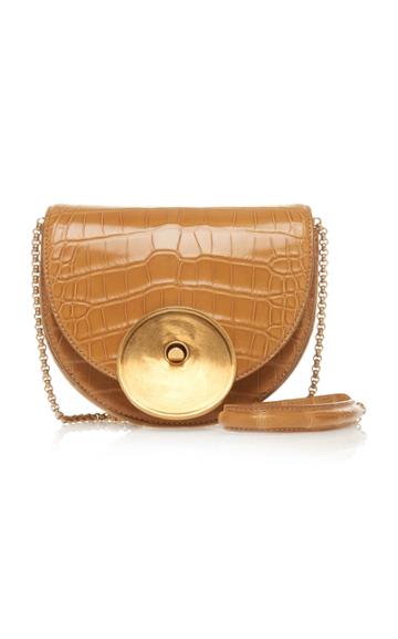 Marni Small Cocco Saddle Lock Shoulder Bag