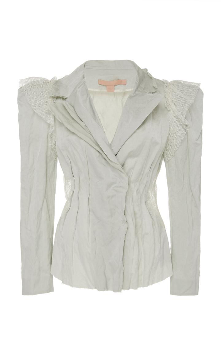 Brock Collection Distressed Blazer