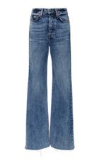 Grlfrnd Denim Carla Rigid High-rise Wide-leg Jeans Size: 25