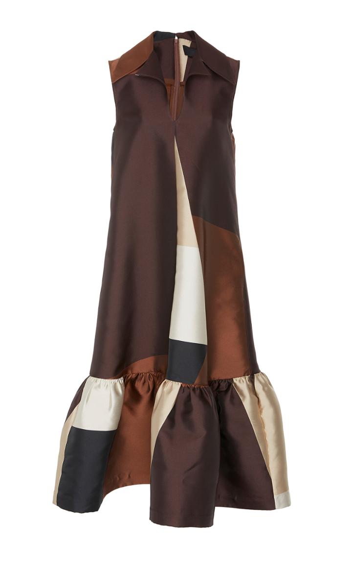 Co Doubleweave Collared Dress