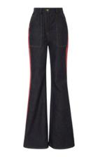 Diane Von Furstenberg High Waisted Bell Bottom Jeans