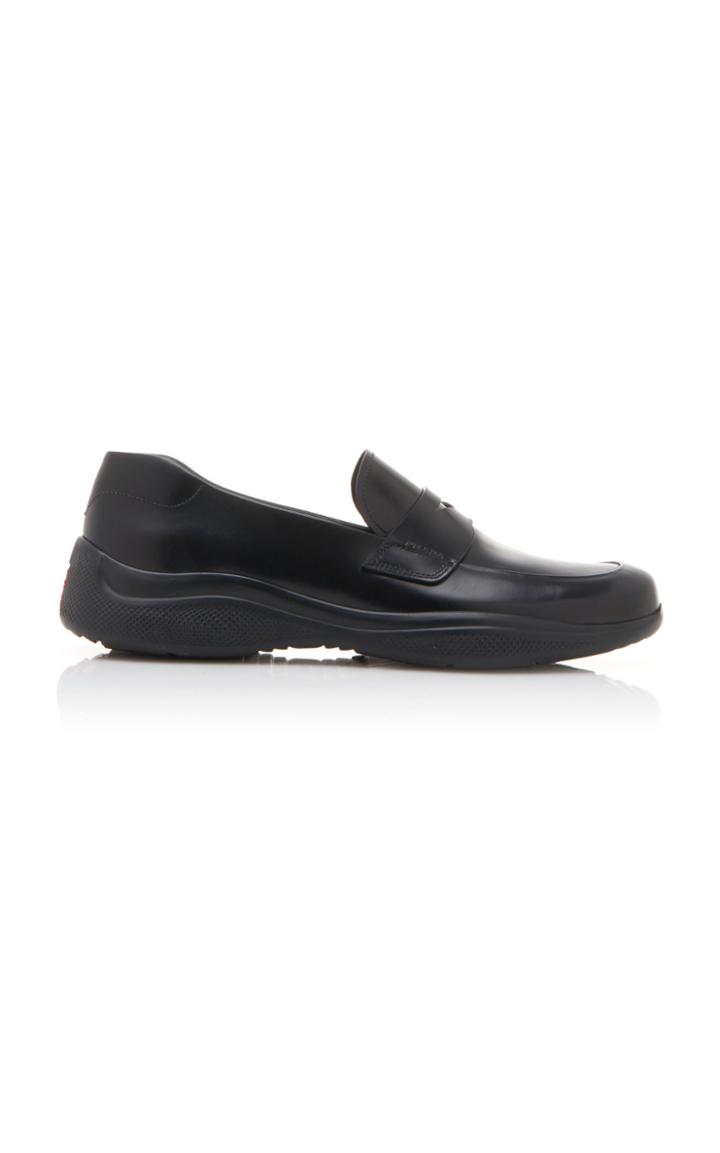 Prada Leather Loafers
