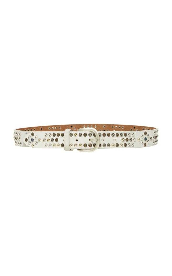 Isabel Marant Devis Studded Calf Belt